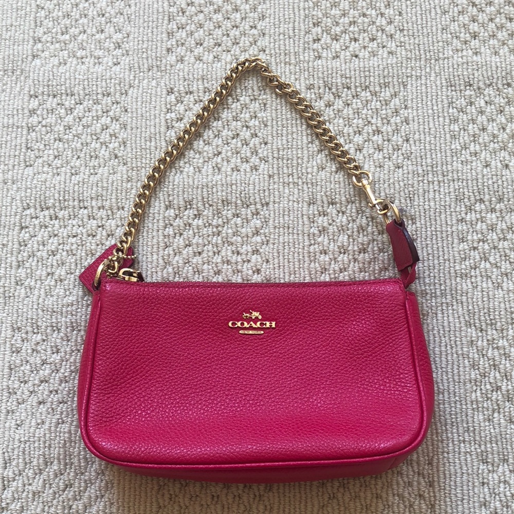 Coach Mini Hot Pink Purse